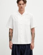 A.P.C. cămașă bărbați cu amestec de in Chemise Manches Courtes