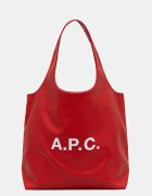 A.P.C. geantă cu imitație de piele tote ninon