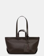 A.P.C. geantă shopper pentru femei din piele le drummer