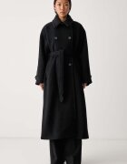 A.P.C. palton pentru femei din lână manteau lea