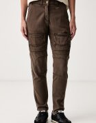 Aeronautica Militare pantaloni cargo cu lyocell