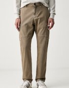 Aeronautica Militare pantaloni cargo pentru bărbați din bumbac cu elastan
