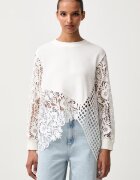 AllSaints bluză pentru femei din bumbac cu elastan MALORIE LS TOP