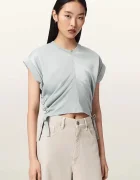 AllSaints bluză pentru femei MIRA SATIN