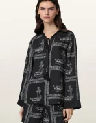 AllSaints bluză tip cămașă pentru femei LETTIE
