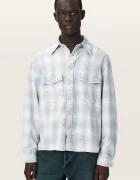 AllSaints cămașă pentru bărbați din bumbac SANTOS