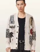 AllSaints cardigan pentru bărbați cu amestec de lână FOXX