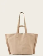 AllSaints geantă shopper pentru femei din piele LUTECE
