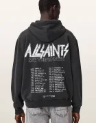 AllSaints hanorac cu glugă pentru bărbați din bumbac CHROMIUM