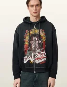 AllSaints hanorac cu glugă pentru bărbați din bumbac ROQUE