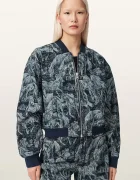 AllSaints jachetă pentru femei din bumbac KAYTRA