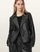 AllSaints jachetă pentru femei din piele OKENA