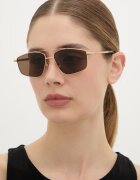 AllSaints ochelari de soare aviator pentru femei Virgo