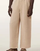 AllSaints pantaloni pentru bărbați cu amestec de in KORTEN
