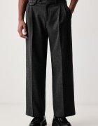 AllSaints pantaloni pentru bărbați cu amestec de lână COLWYN