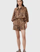 AllSaints pantaloni scurți din amestec de mătase CHARLI