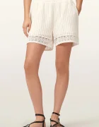 AllSaints pantaloni scurți pentru femei cu bumbac ELMA