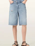 AllSaints pantaloni scurți pentru femei din denim AKI