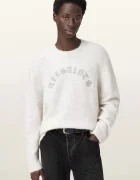 AllSaints pulover din amestec de lână de alpaca CURV