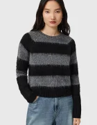 AllSaints pulover din amestec de lână LOU