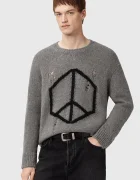 AllSaints pulover din amestec de lână MESSAGE
