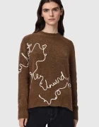 AllSaints pulover pentru femei cu lână UNWIND