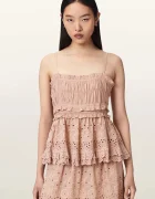 AllSaints top pentru femei cu vâscoză CAMILLE