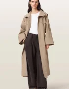 AllSaints trenci pentru femei cu bumbac CLAYTON