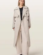 AllSaints trenci pentru femei cu bumbac LINNIE LIB