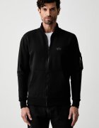 Alpha Industries hanorac cu fermoar pentru bărbați cu bumbac DTM Mid