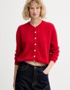 American Vintage cardigan pentru femei cu lână GILET ML COL ROND