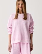 American Vintage hanorac oversized pentru femei din bumbac