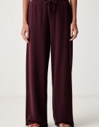 American Vintage pantaloni de trening pentru femei din bumbac cu elastan