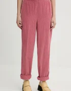 American Vintage pantaloni pentru femei din catifea reiată