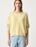 American Vintage pulover pentru femei cu amestec de lână PULL ML COL BATEAU