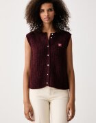 American Vintage vestă pentru femei cu lână