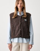 American Vintage vestă pentru femei din polar