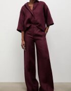 Answear.LAB pantaloni pentru femei din in