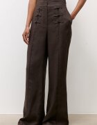 Answear.LAB pantaloni pentru femei din in