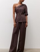 Answear.LAB pantaloni straight pentru femei din in