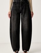 Armani Exchange blugi barrel pentru femei