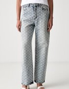Armani Exchange blugi relaxed fit pentru femei