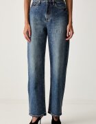 Armani Exchange blugi relaxed fit pentru femei