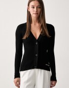 Armani Exchange cardigan pentru femei cu vâscoză
