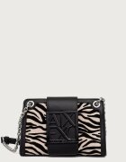 Armani Exchange geantă crossbody pentru femei cu imitație de piele întoarsă