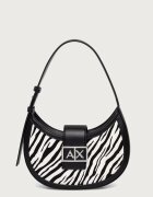 Armani Exchange geantă hobo pentru femei cu imitație de piele