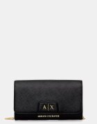 Armani Exchange geantă plic pentru femei cu imitație de piele