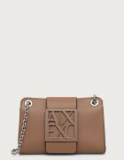 Armani Exchange geantă poștaș pentru femei cu imitație de piele