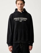 Armani Exchange hanorac cu glugă pentru bărbați din bumbac