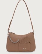 Armani Exchange hobo bag pentru femei cu imitație de piele